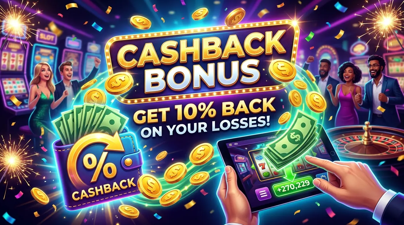 Cashback bonus Qbet casino