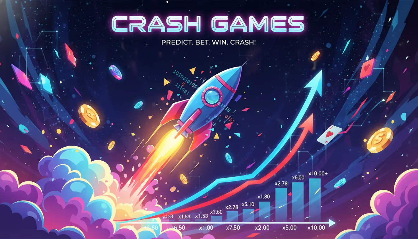 Crash games Qbet casino
